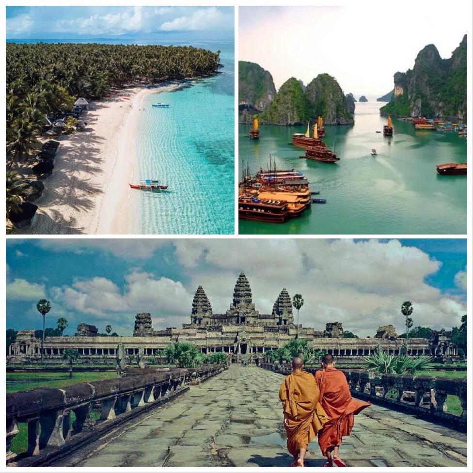 Viajes combinados por Asia con Vietnam, Camboya y Filipinas
