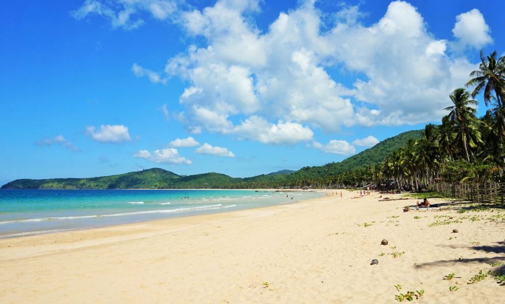 Nacpan Beach El Nido Palawan Mejores playas de Filipinas